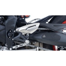 R&G Racing Boot Guard 6-piece (Upper / Lower Frame & Swingarm) for Triumph Street Triple RX '15, Street Triple R '16-'20, Street Triple S '16-'21 & etc.